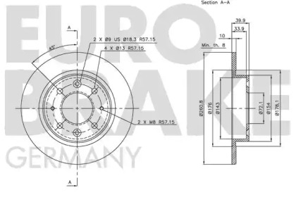 EUROBRAKE 5815203503