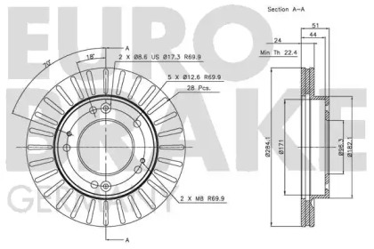 EUROBRAKE 5815203504