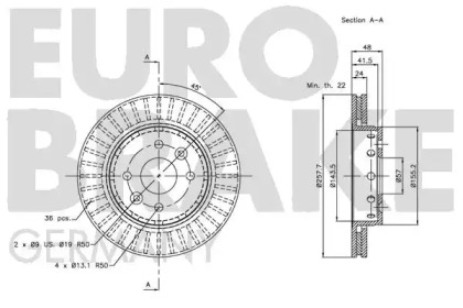 EUROBRAKE 5815203507