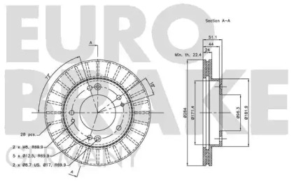 EUROBRAKE 5815203509