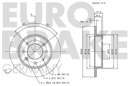 EUROBRAKE 5815203513