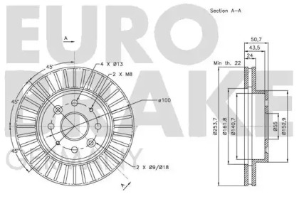 EUROBRAKE 5815203516