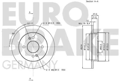 EUROBRAKE 5815203518