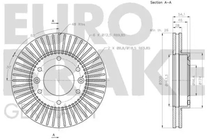 EUROBRAKE 5815203524