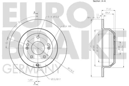 EUROBRAKE 5815203534