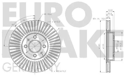 EUROBRAKE 5815203536