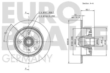 EUROBRAKE 5815203616