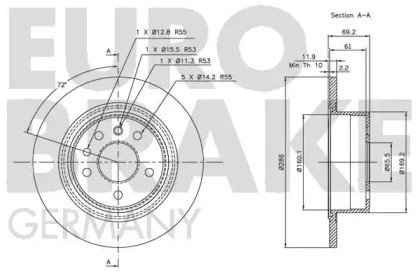 EUROBRAKE 5815203621