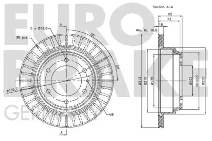 EUROBRAKE 5815203635