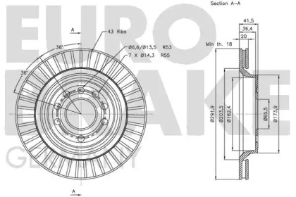 EUROBRAKE 5815203650