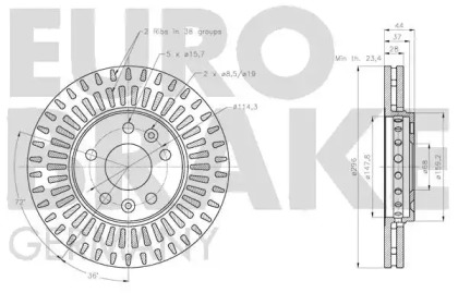 EUROBRAKE 5815203678