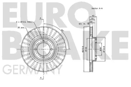 EUROBRAKE 5815203713