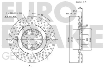 EUROBRAKE 5815203726