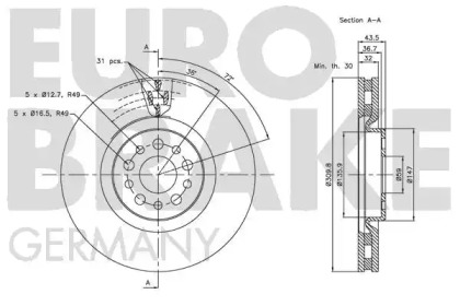 EUROBRAKE 5815203730