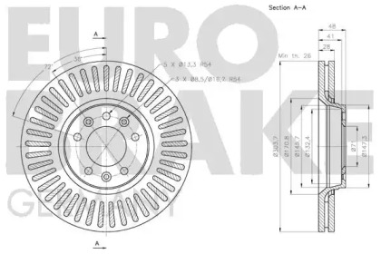 EUROBRAKE 5815203734