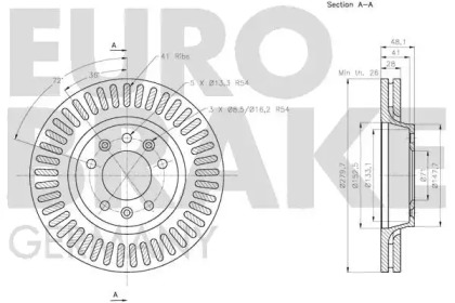 EUROBRAKE 5815203735