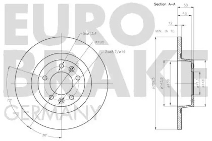 EUROBRAKE 5815203740