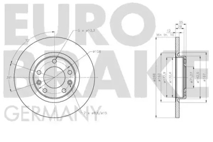 EUROBRAKE 5815203749