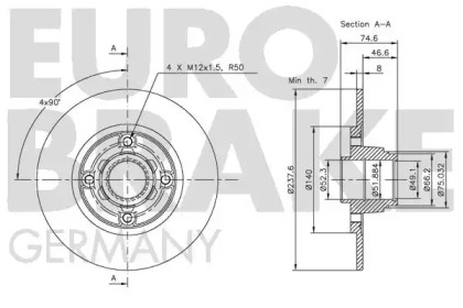 EUROBRAKE 5815203918