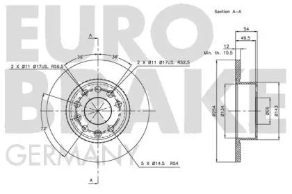 EUROBRAKE 5815203923