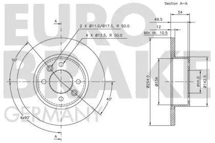 EUROBRAKE 5815203924