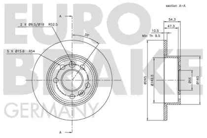 EUROBRAKE 5815203929