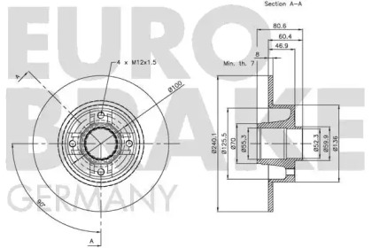 EUROBRAKE 5815203937
