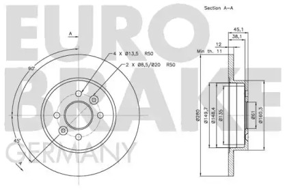 EUROBRAKE 5815203941