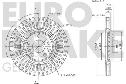 EUROBRAKE 5815203969