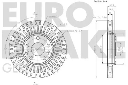 EUROBRAKE 5815203971