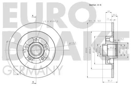 EUROBRAKE 5815203972