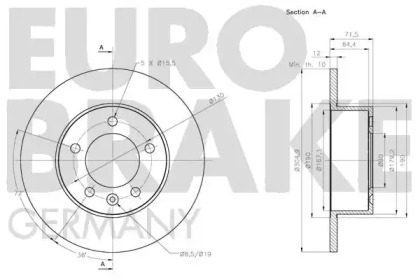 EUROBRAKE 5815203977