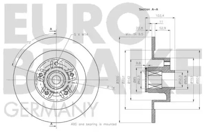 EUROBRAKE 5815203988