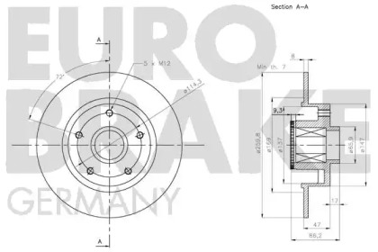 EUROBRAKE 5815203993