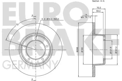 EUROBRAKE 5815204001