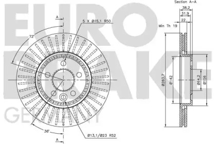 EUROBRAKE 5815204013