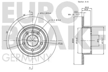 EUROBRAKE 5815204019