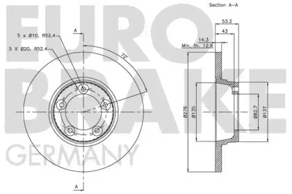 EUROBRAKE 5815204021