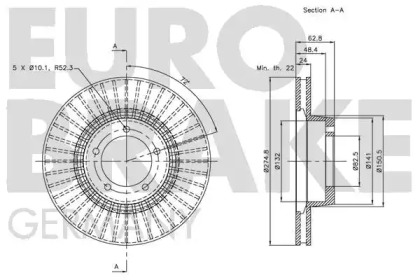 EUROBRAKE 5815204023