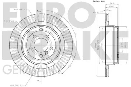 EUROBRAKE 5815204043