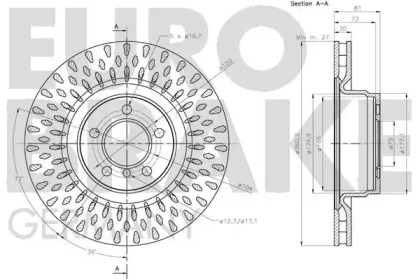 EUROBRAKE 5815204044