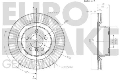 EUROBRAKE 5815204045