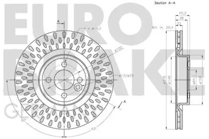 EUROBRAKE 5815204046