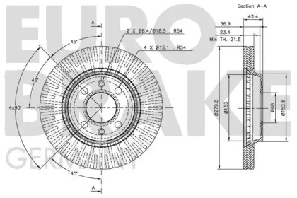 EUROBRAKE 5815204106