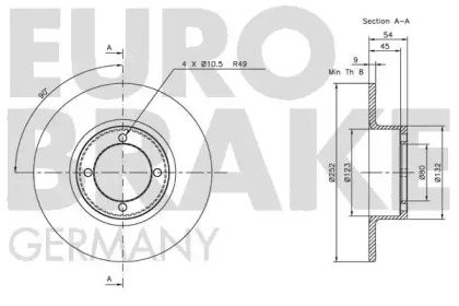 EUROBRAKE 5815204302