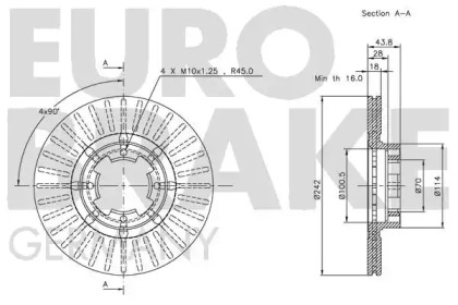 EUROBRAKE 5815204402