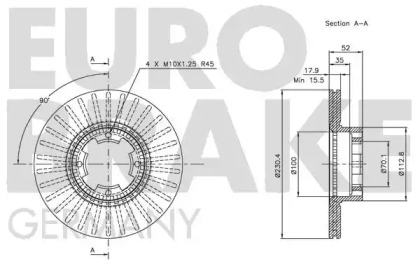 EUROBRAKE 5815204405