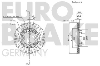 EUROBRAKE 5815204410