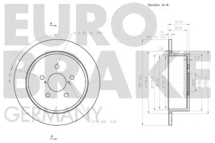 EUROBRAKE 5815204416