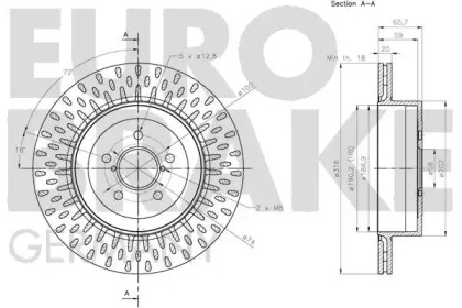 EUROBRAKE 5815204423